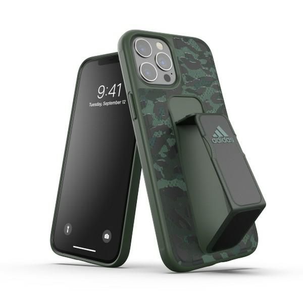 Coque Adidas SP Grip Case Leopard iPhone 12 Pro Max green 43723
