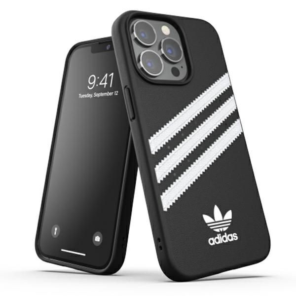 Coque Adidas OR Moulded Case PU iPhone 13 Pro/ 13 6,1" / black white 47114