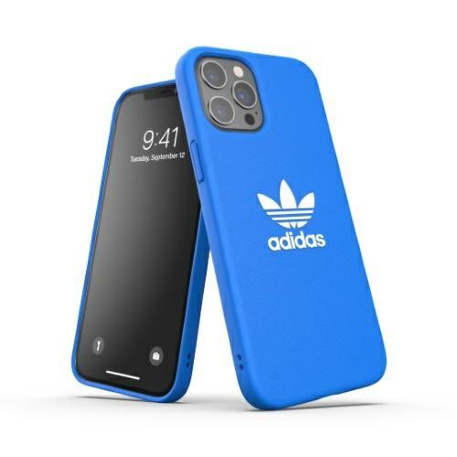 Coque Adidas OR Moulded Case BASIC iPhone 12 Pro Max niebiesko-bluebird-white 42223