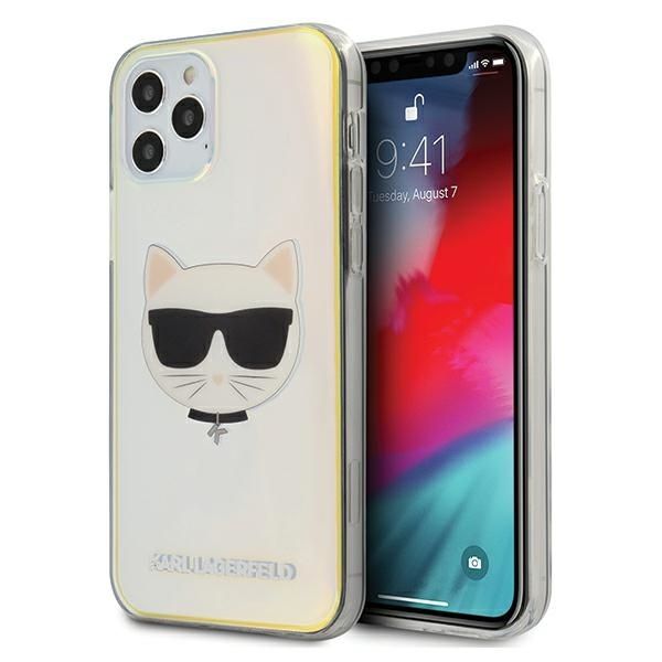 Coque Karl Lagerfeld KLHCP12LCIR iPhone 12 Pro Max 6,7" multicolor hardcase Iridescent Choupette
