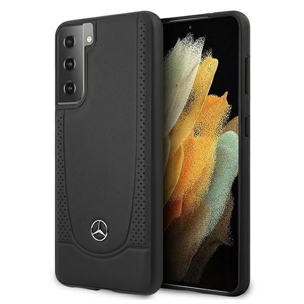 Coque Mercedes MEHCS21MARMBK S21+ G996 noir hardcase Urban Line