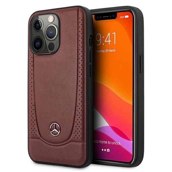 Coque Mercedes MEHCP13XARMRE iPhone 13 Pro Max 6,7" hardcase rouge Urban Line