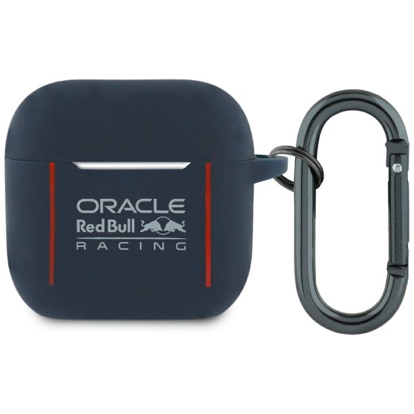 Coque Red Bull Silicone Logo & Lines Case for AirPods 4 Navy Blue